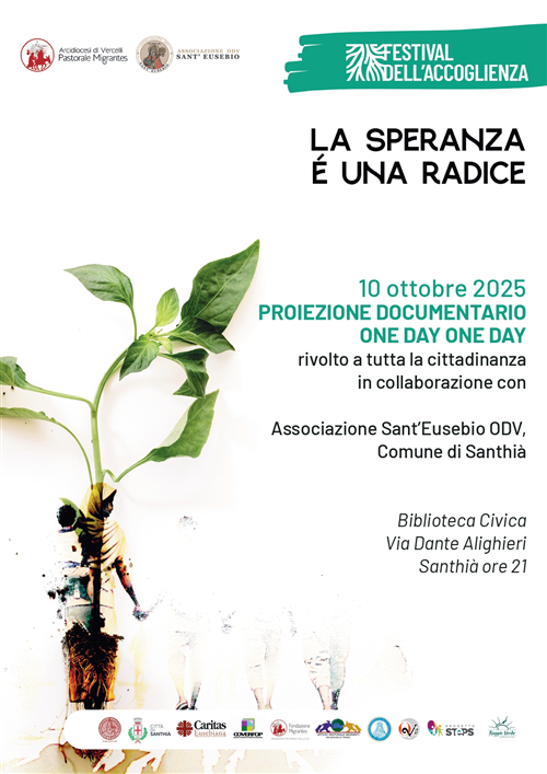 Documentario "One Day One Day" venerdì 10 ottobre alle ore 21:00