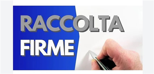 raccolta firme per proposta di legge